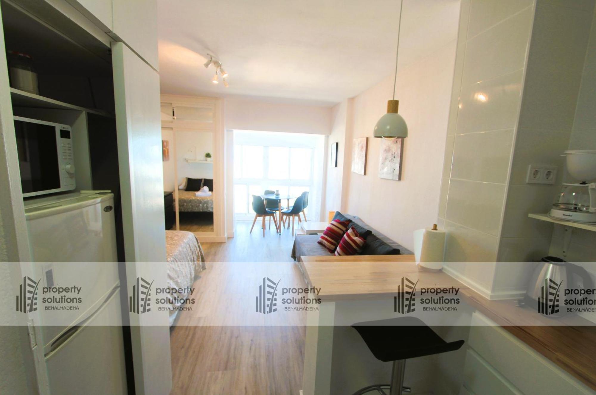 714 Iris - Vista Al Mar - Cerca De Tren, Restaurantes, Tiendas - Playa A 10 Min Caminando Apartment Benalmadena