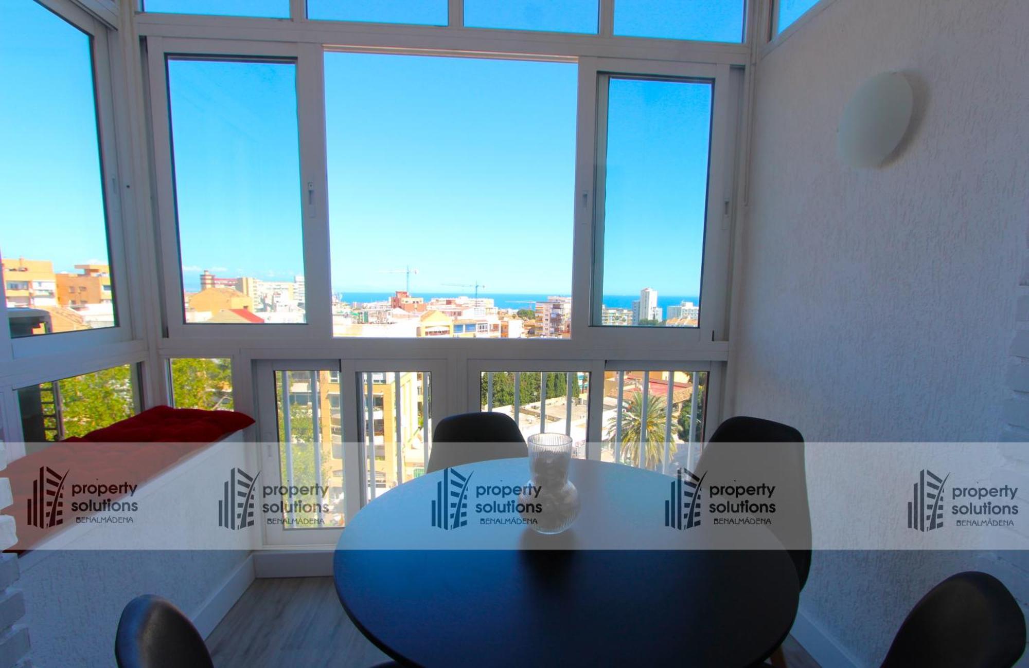 Appartement 714 Iris - Vista Al Mar - Cerca De Tren, Restaurantes, Tiendas - Playa A 10 Min Caminando Benalmádena